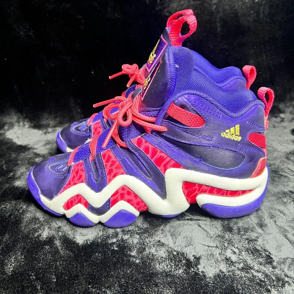 Adidas Crazy‎ 8 G98385 Kids Sneakers 6 Purple Blapur Vivber Basketball Shoes